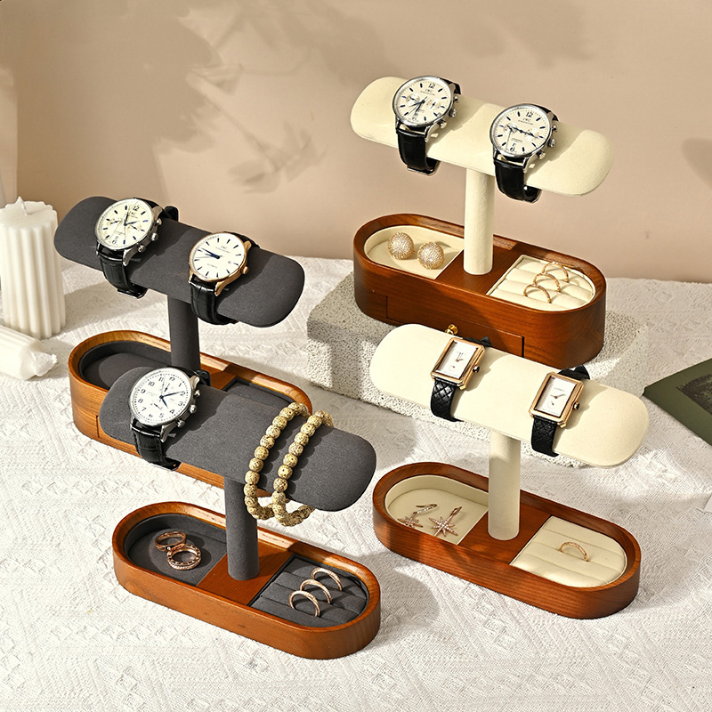 Oirlv Solid Wood Watch Organiz - Jewelry And Watches Box บทวิจารณ์และราคา