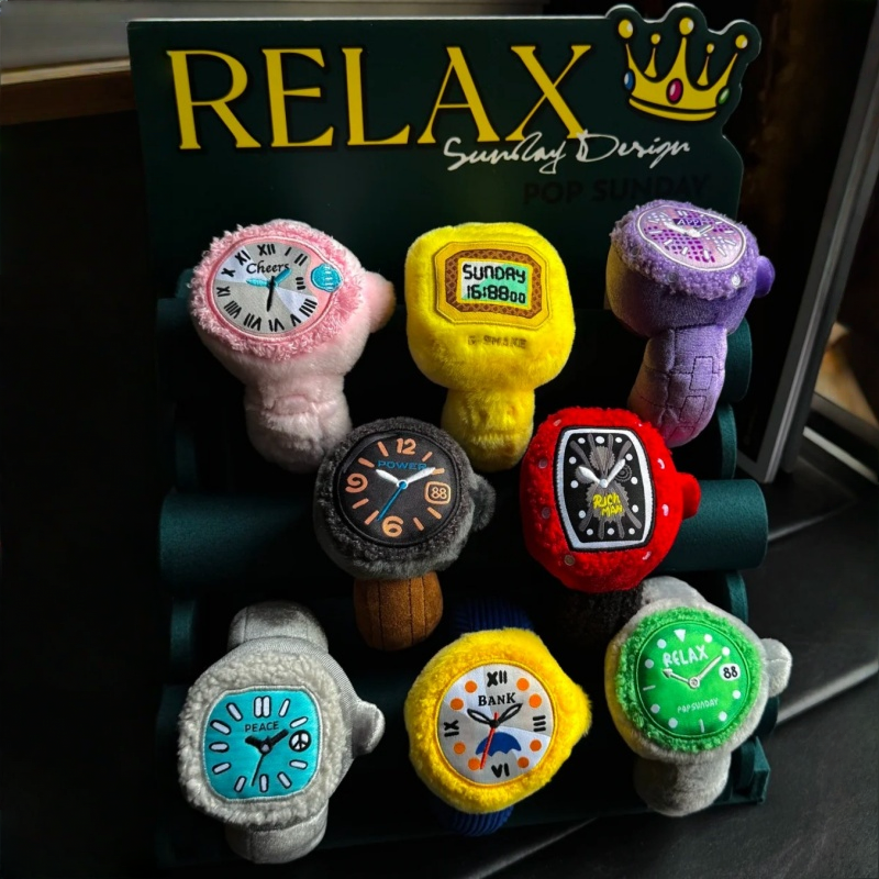 In Stock Pop Sunday Plush Rela - Jewelry And Watches Box บทวิจารณ์และราคา