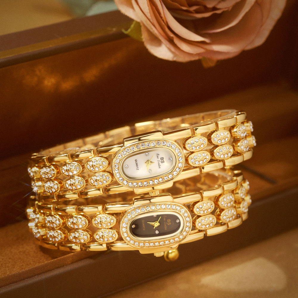 Fashion Watches Gold Bracelet  - Jewelry Watches Gold บทวิจารณ์และราคา