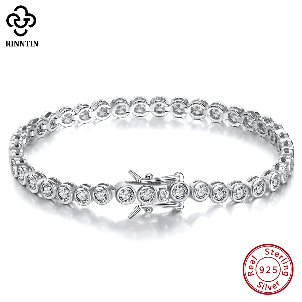 Rinntin Shiny Tennis Bracelet  - Tennis Bracelet Cubic บทวิจารณ์และราคา
