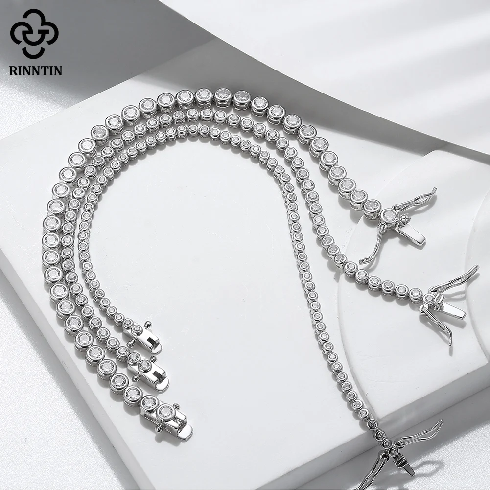 Rinntin Shiny Tennis Bracelet  - Tennis Bracelet Cubic บทวิจารณ์และราคา