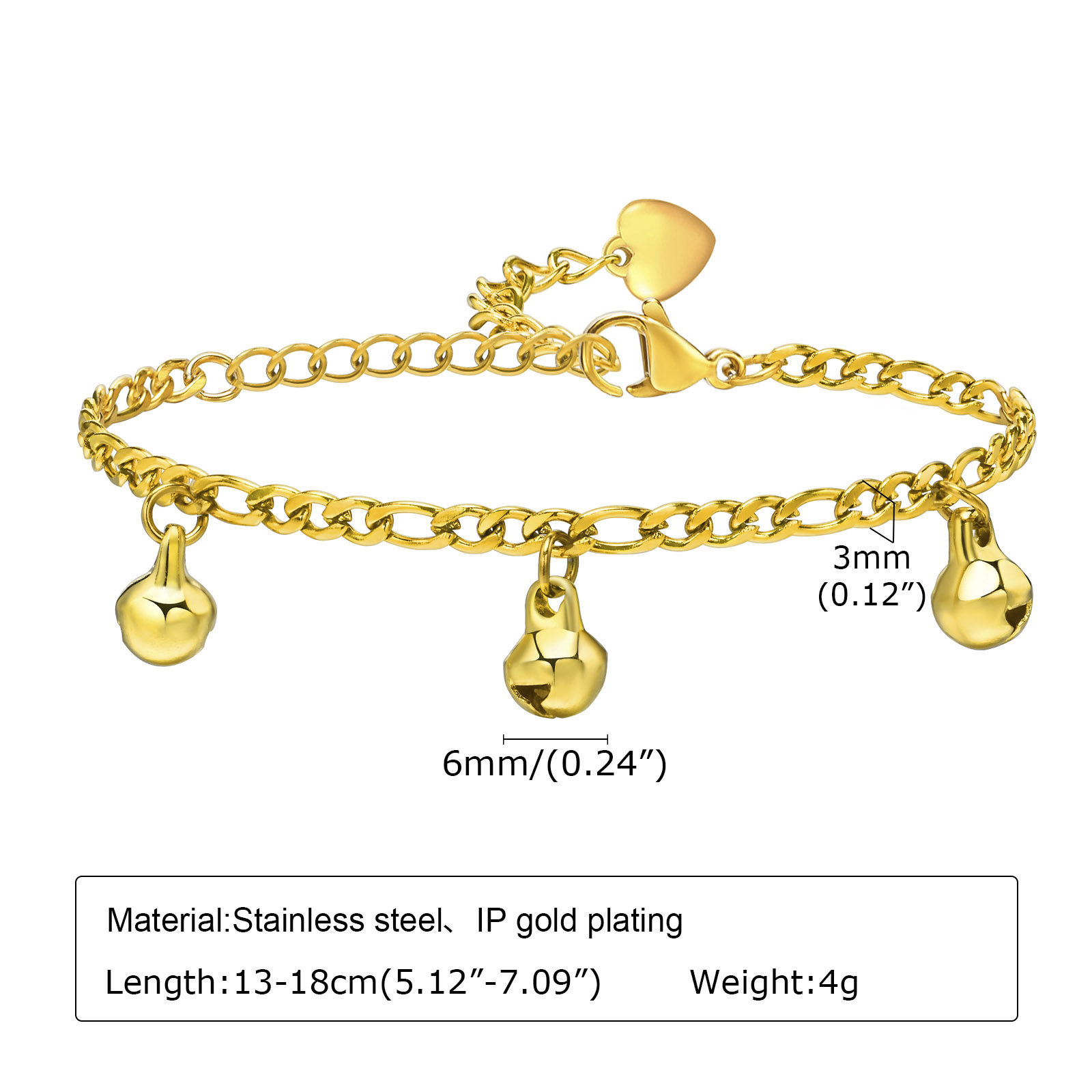 Charms Bell Beaded Anklets for - Jc Jewelry & Watches Photos บทวิจารณ์และราคา