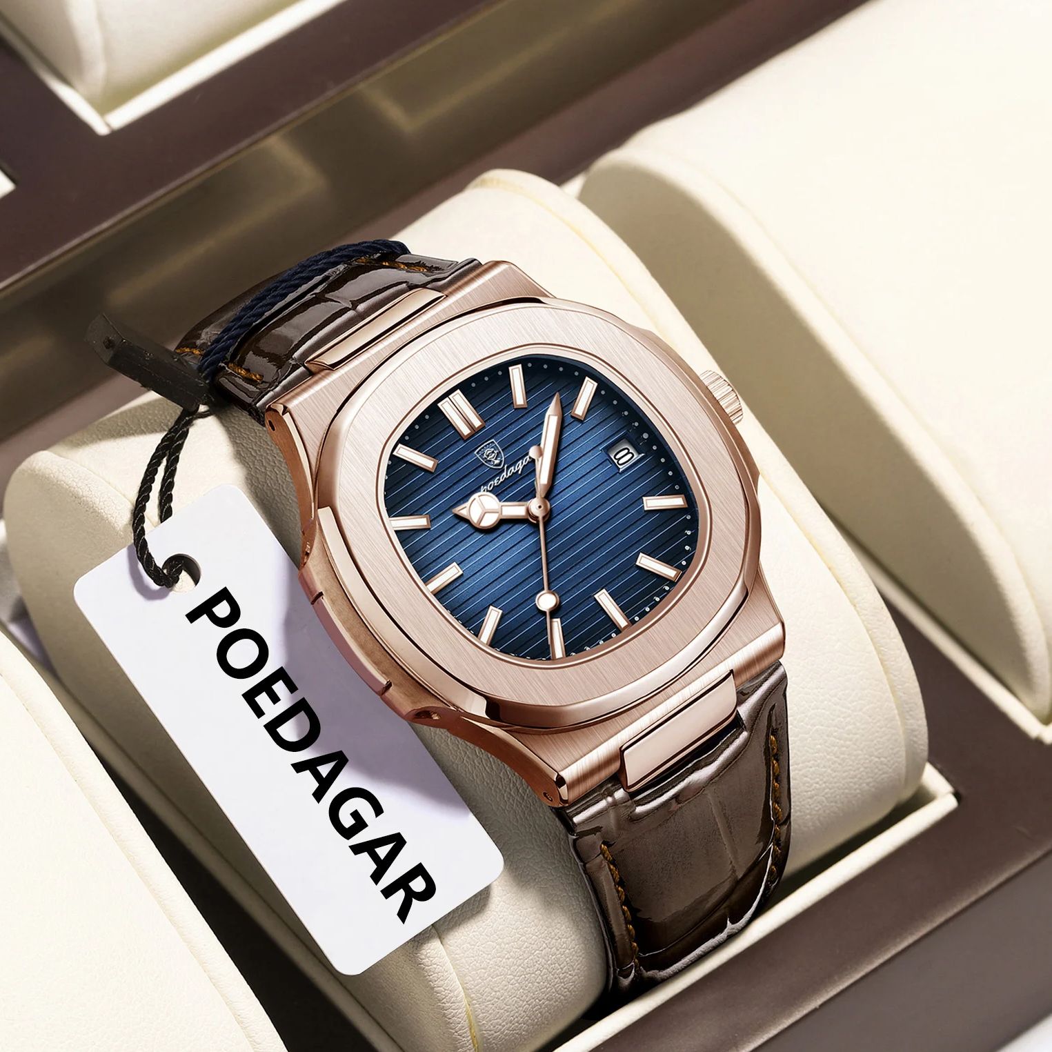 POEDAGAR Business Man Watch Da - Rg Watches & Jewelry Gmbh บทวิจารณ์และราคา