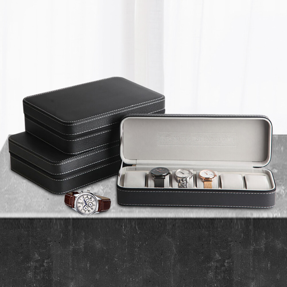 Bymaocar Portable 6 Slot Zippe - Jewelry And Watches Box บทวิจารณ์และราคา