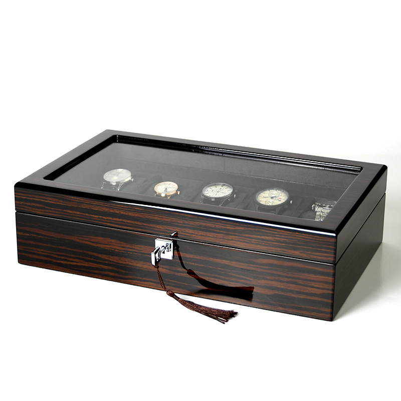 Hxl wooden piano lacquer multi - Jewelry And Watches Box บทวิจารณ์และราคา