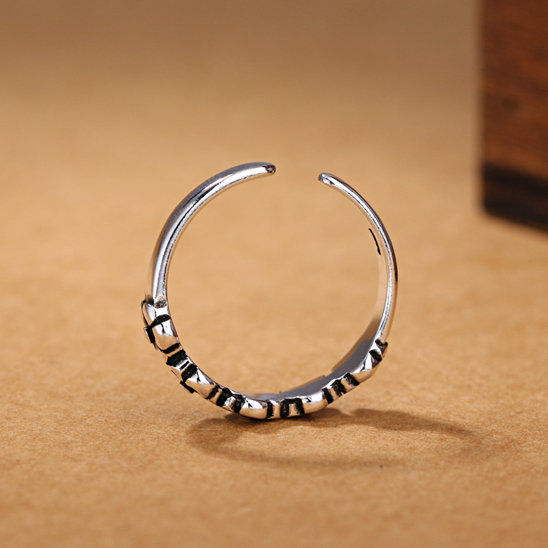 925 Sterling Silver Retro Flow - Statement Cocktail Ring บทวิจารณ์และราคา
