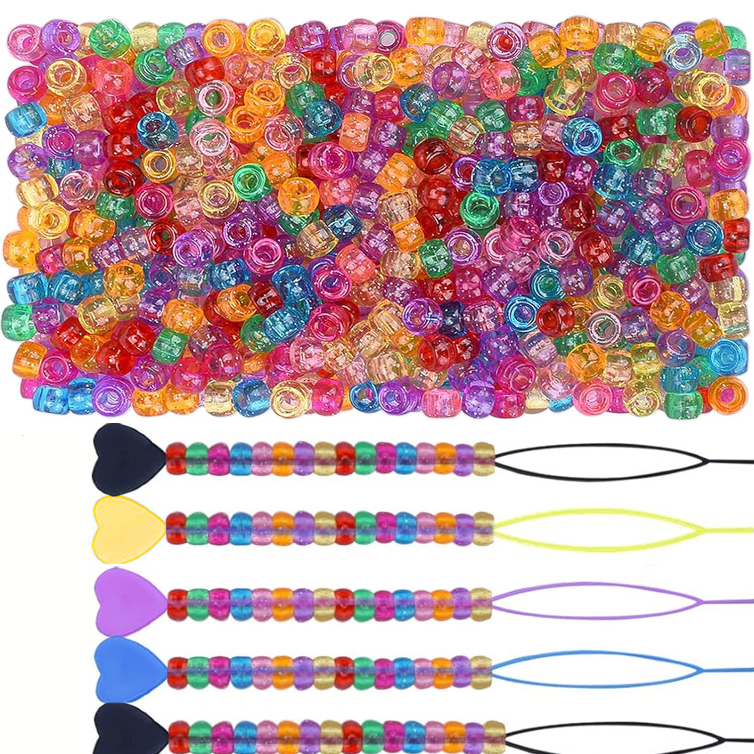 500PCS 9 × 6mm glitter small h - Fine Jewelry & Watches Photos บทวิจารณ์และราคา