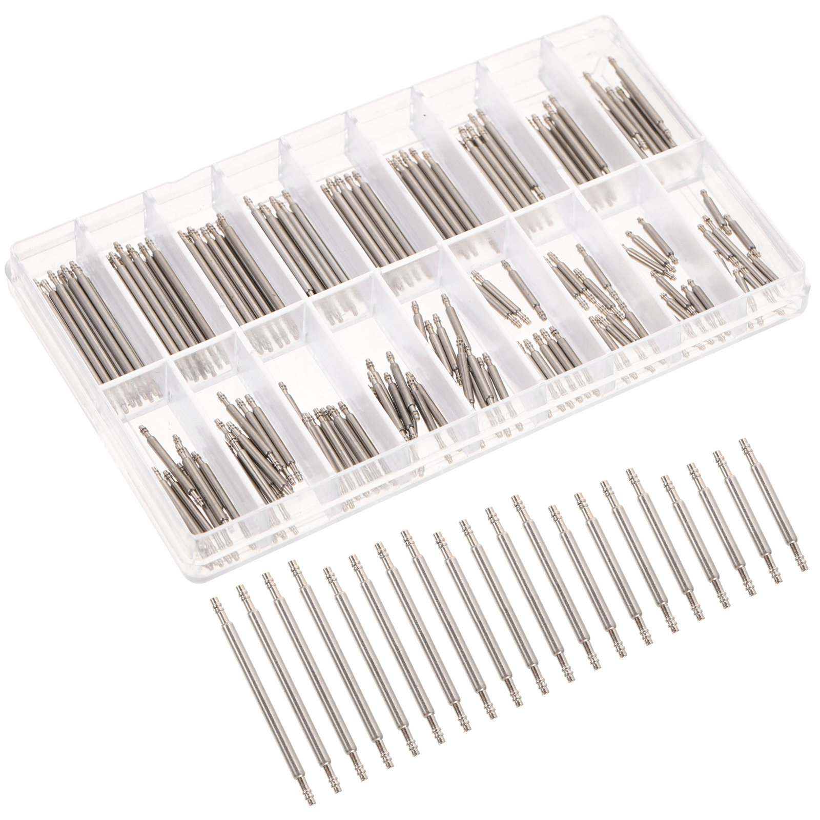 180Pcs Watch Band Spring Link  - Watch Strap Replacement บทวิจารณ์และราคา
