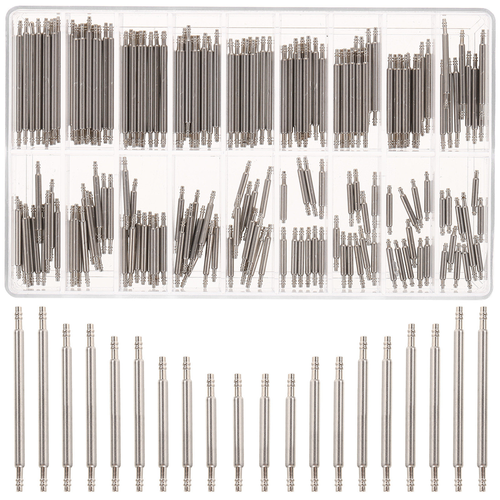 180Pcs Watch Band Spring Link  - Watch Strap Replacement บทวิจารณ์และราคา