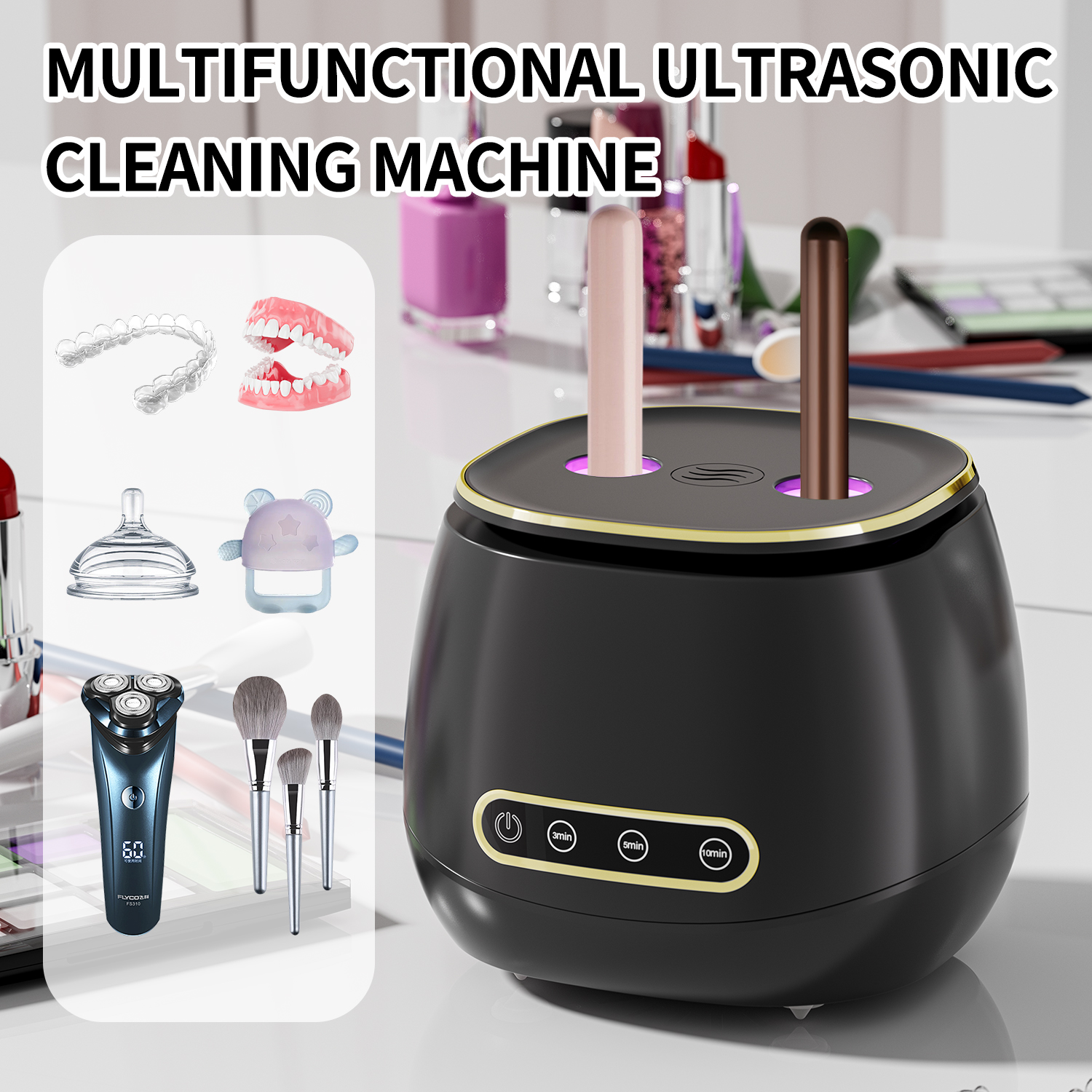 Ultrasonic Cleaner 48KHZ USB – - Jewelry Like Watches บทวิจารณ์และราคา