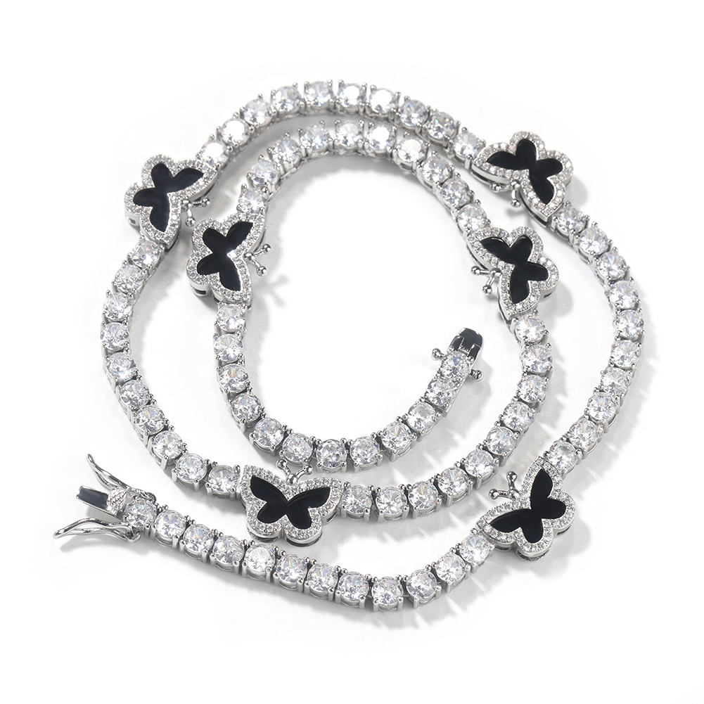 THE BLING KING 4mm Black Clove - Tennis Bracelet Cubic บทวิจารณ์และราคา