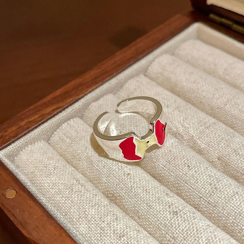 Christmas Apple Ring Red Cute  - Eve Jewelry & Watches Distribuidor Oficial Rolex Buenos Aires บทวิจารณ์และราคา