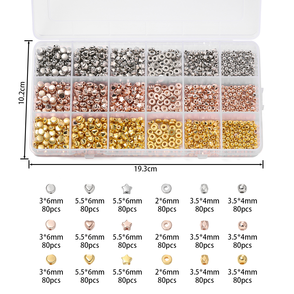 18 Grids CCB Spacer Beads Set  - Fine Jewelry & Watches Photos บทวิจารณ์และราคา
