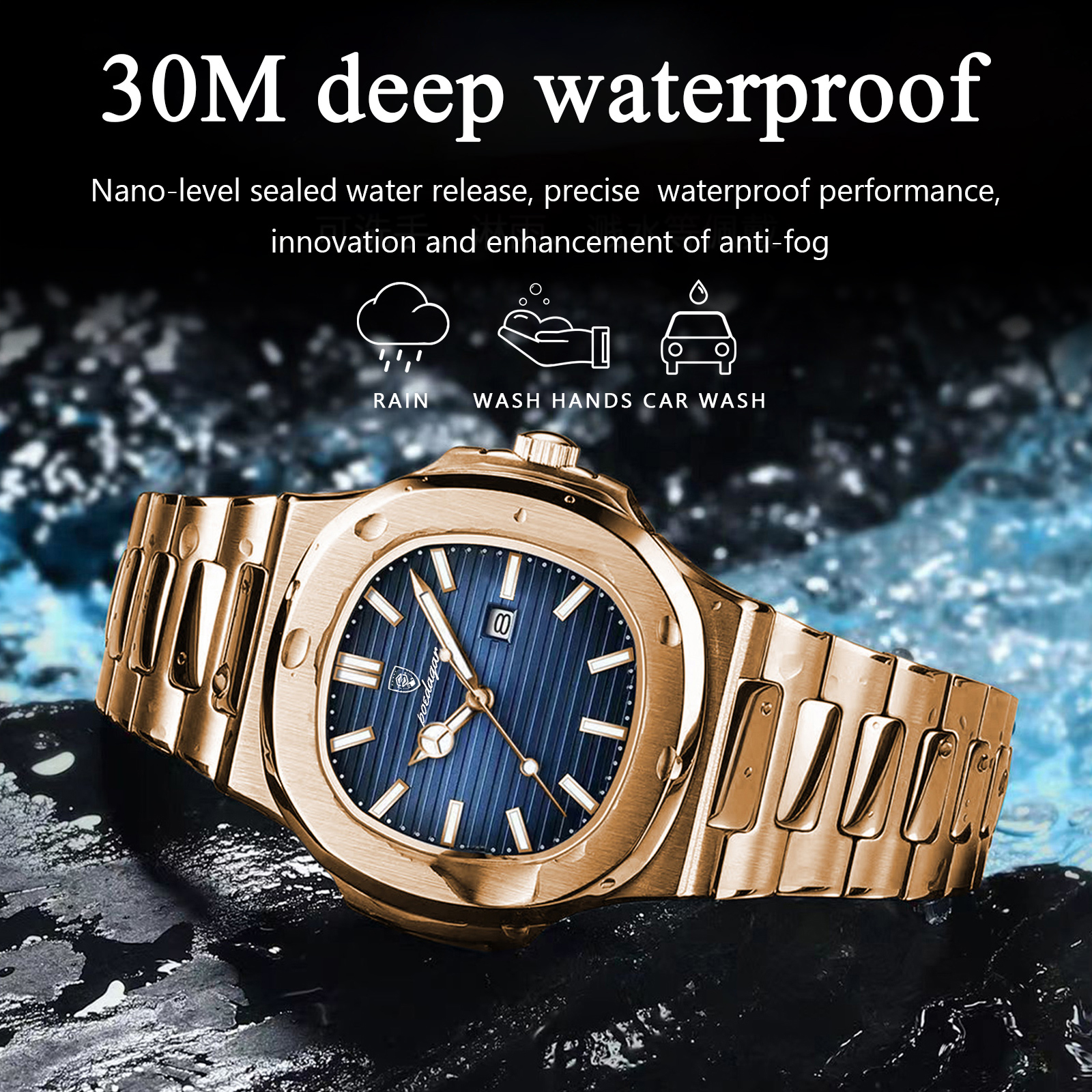 POEDAGAR Top Fashion Square Me - Rg Watches & Jewelry Gmbh บทวิจารณ์และราคา