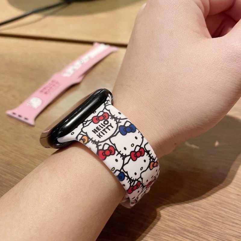 Anime Sanrio Cute Hello Kitty  - Watch Strap Replacement บทวิจารณ์และราคา
