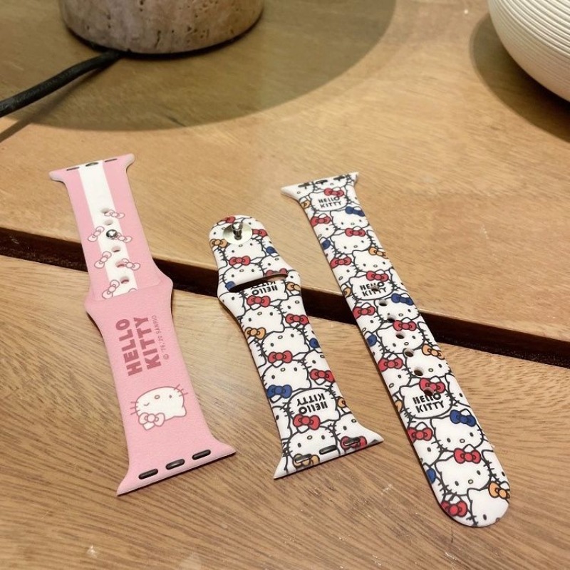 Anime Sanrio Cute Hello Kitty  - Watch Strap Replacement บทวิจารณ์และราคา