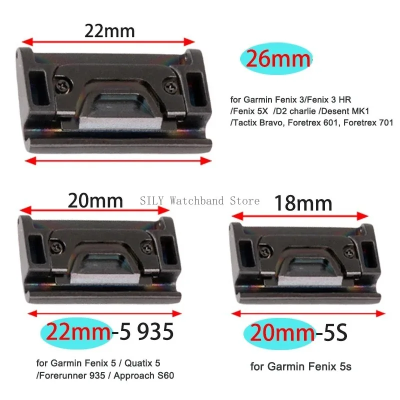 2PCS  Quick-Fit Metal Bands Co - Watch Strap Replacement บทวิจารณ์และราคา