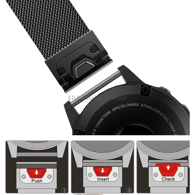 2PCS  Quick-Fit Metal Bands Co - Watch Strap Replacement บทวิจารณ์และราคา