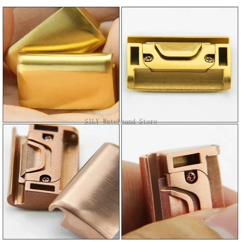 2PCS  Quick-Fit Metal Bands Co - Watch Strap Replacement บทวิจารณ์และราคา