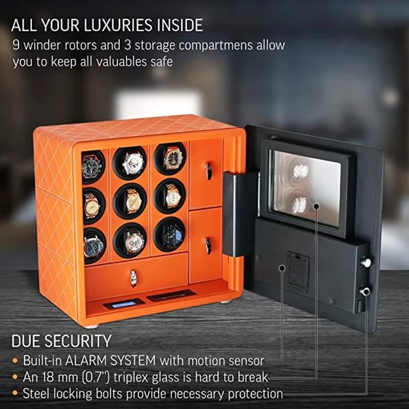 Watch Winder Intelligent Safe  - Jewelry And Watches Box บทวิจารณ์และราคา
