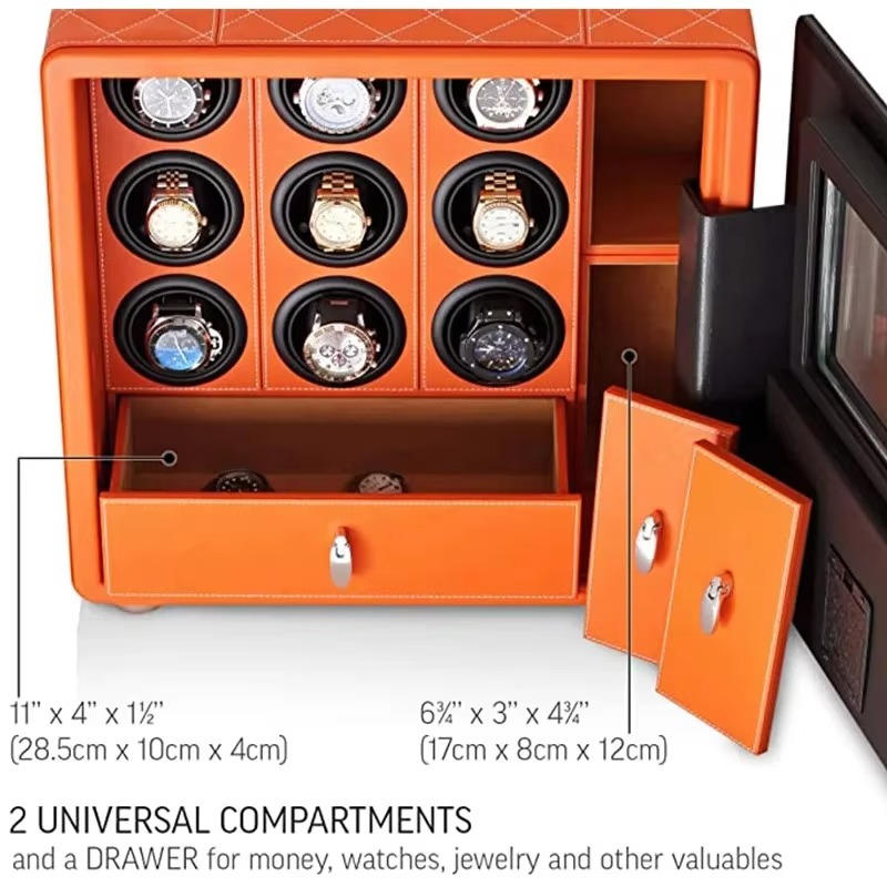 Watch Winder Intelligent Safe  - Jewelry And Watches Box บทวิจารณ์และราคา