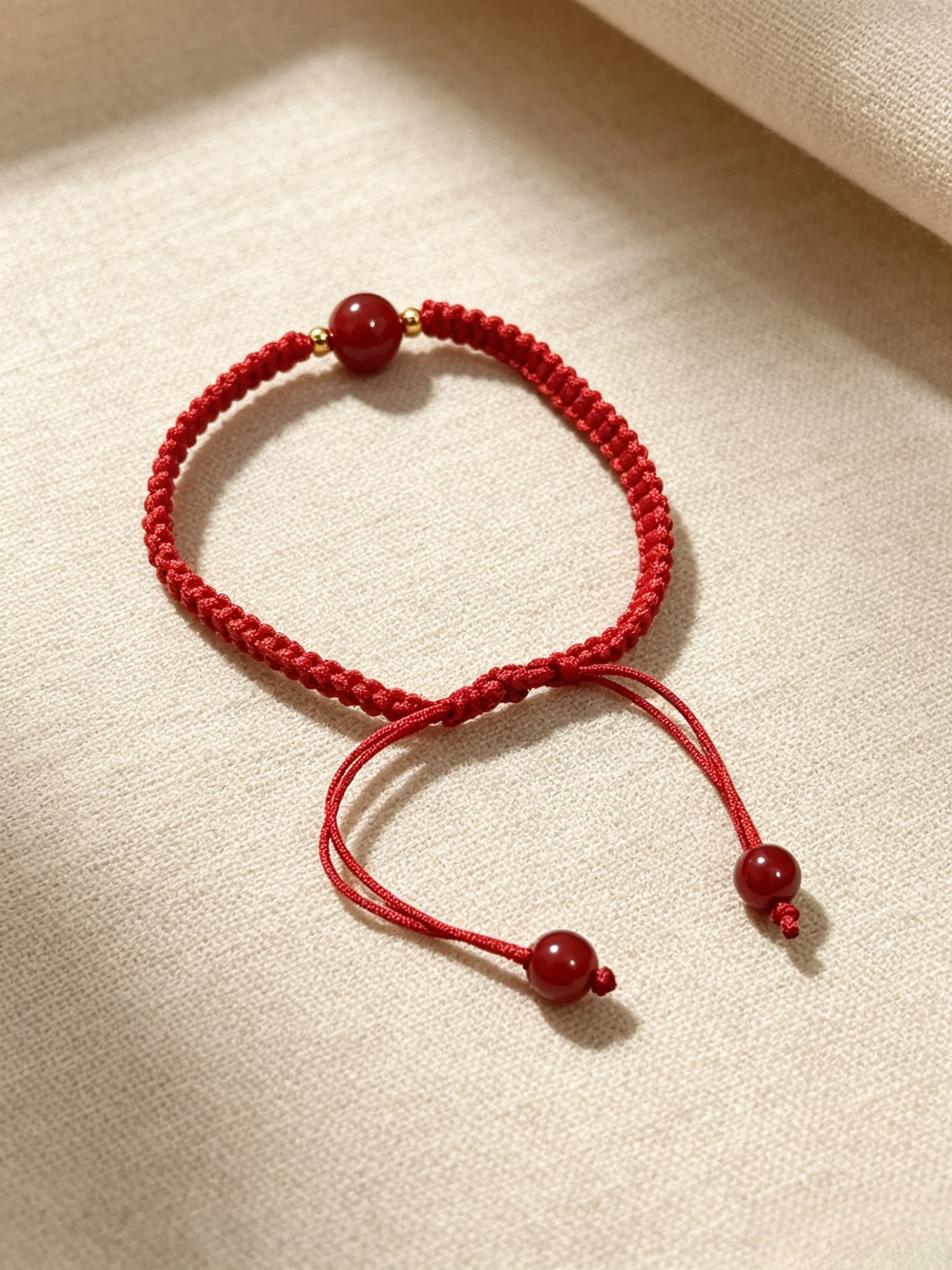 Adjustable Red String Bracelet - Fine Jewelry & Watches Photos บทวิจารณ์และราคา