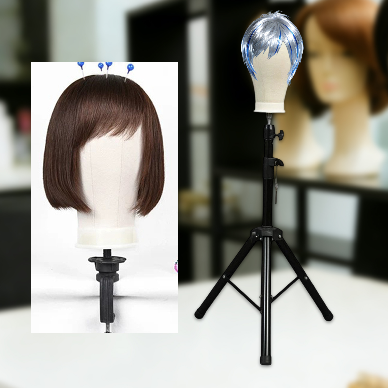 Wig Stand Model Mannequin Head - Shop Jewelry & Watches Near Me บทวิจารณ์และราคา
