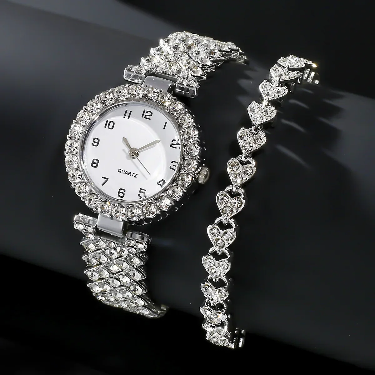 1pcs/2pcs Luxury Fashion Women - Jewelry Like Watches บทวิจารณ์และราคา