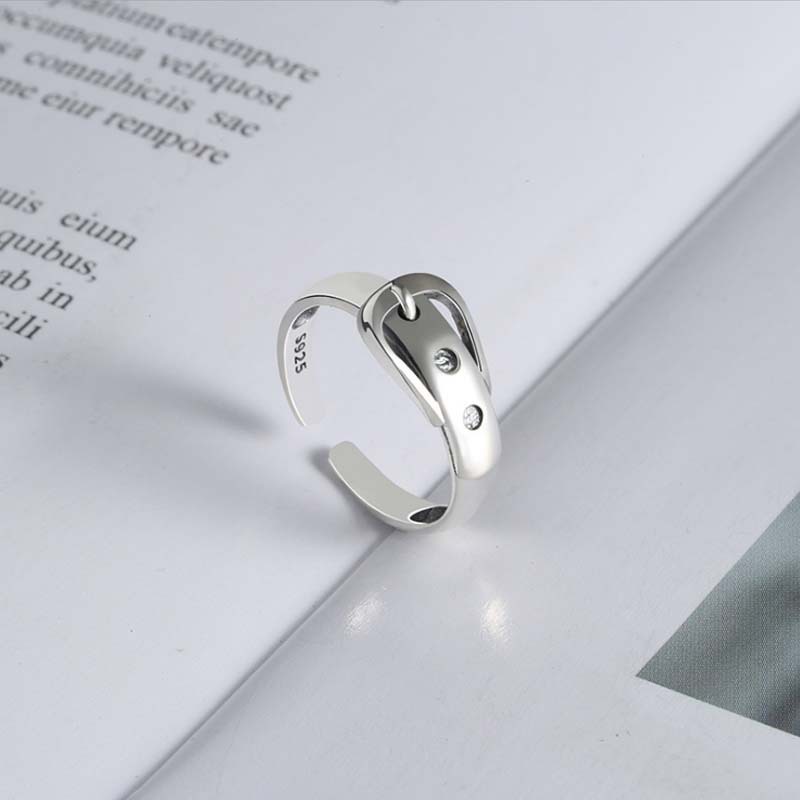 New in 925 Sterling Silver Bel - Statement Cocktail Ring บทวิจารณ์และราคา