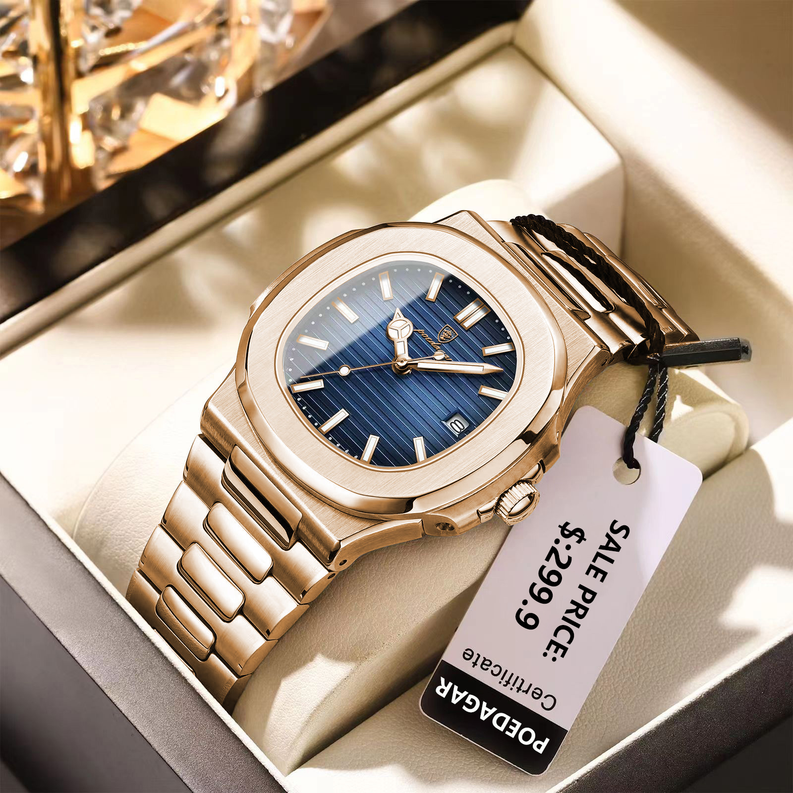 POEDAGAR Fashion Business Man  - Rg Watches & Jewelry Gmbh บทวิจารณ์และราคา