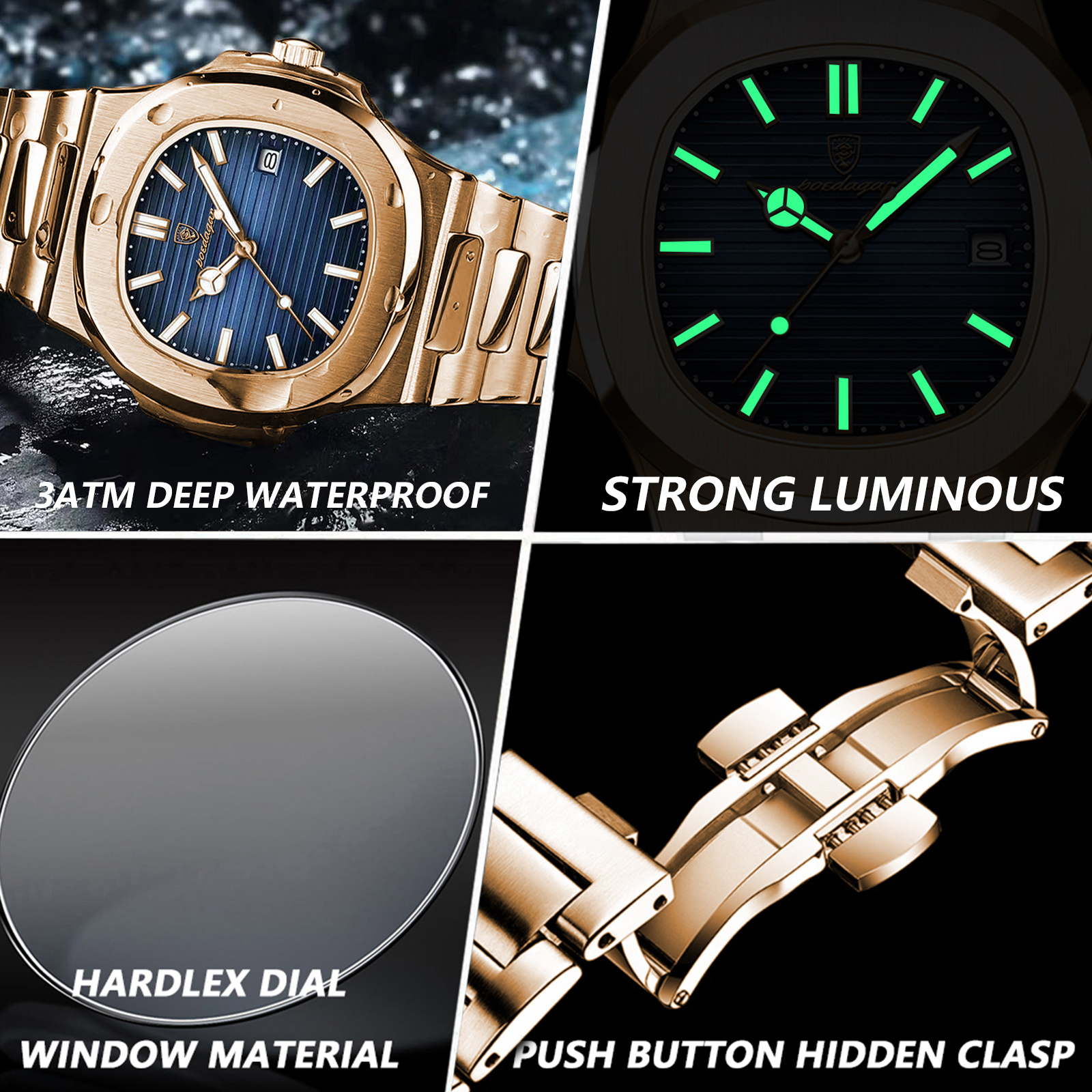 POEDAGAR Fashion Business Man  - Rg Watches & Jewelry Gmbh บทวิจารณ์และราคา