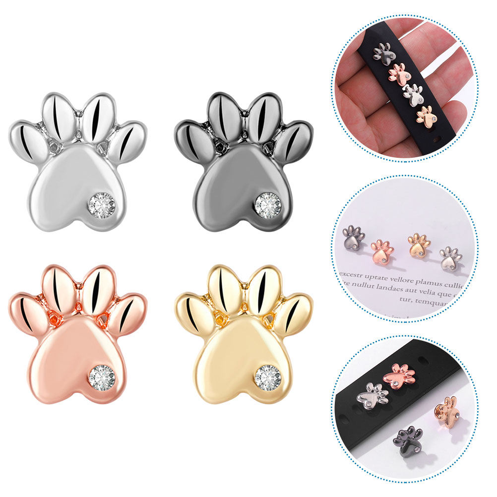 4Pcs Cat Paw Watchband Nails D - Watch Strap Replacement บทวิจารณ์และราคา