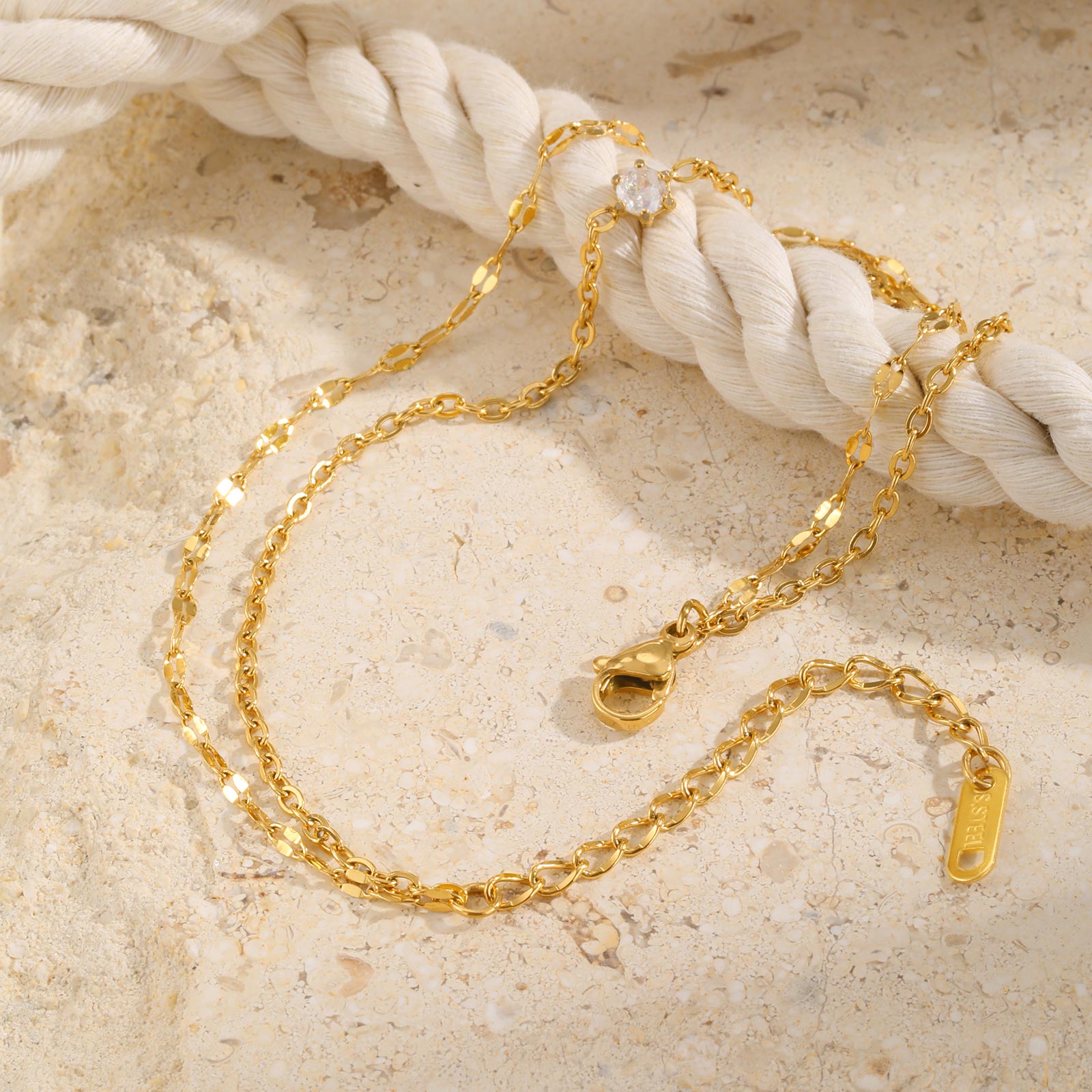 Waterproof Layered Anklet Brac - Jc Jewelry & Watches Photos บทวิจารณ์และราคา
