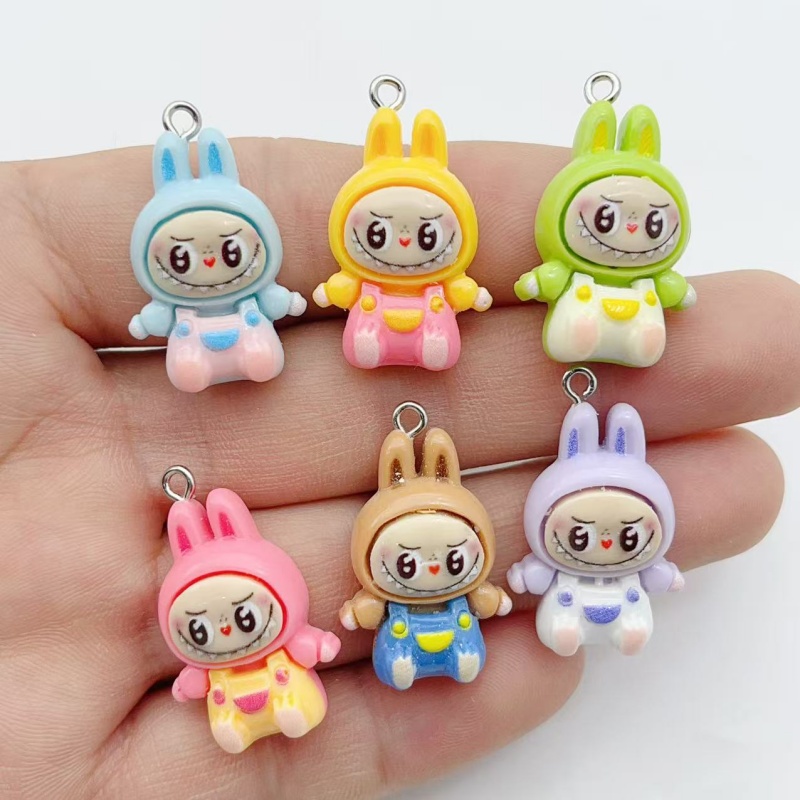10Pcs Kawaii Rabbit Strawberry - Jewelry & Watches Spółka Z Ograniczoną Odpowiedzialnością บทวิจารณ์และราคา