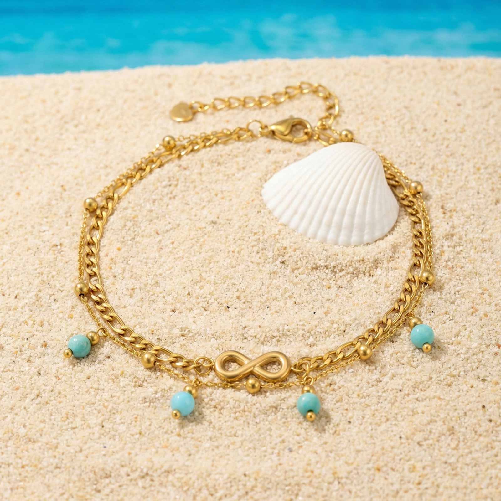 Vnox New Boho Double Layered I - Jc Jewelry & Watches Photos บทวิจารณ์และราคา