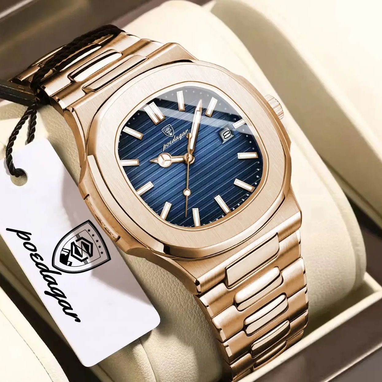 POEDAGAR Top Fashion Square Me - Rg Watches & Jewelry Gmbh บทวิจารณ์และราคา