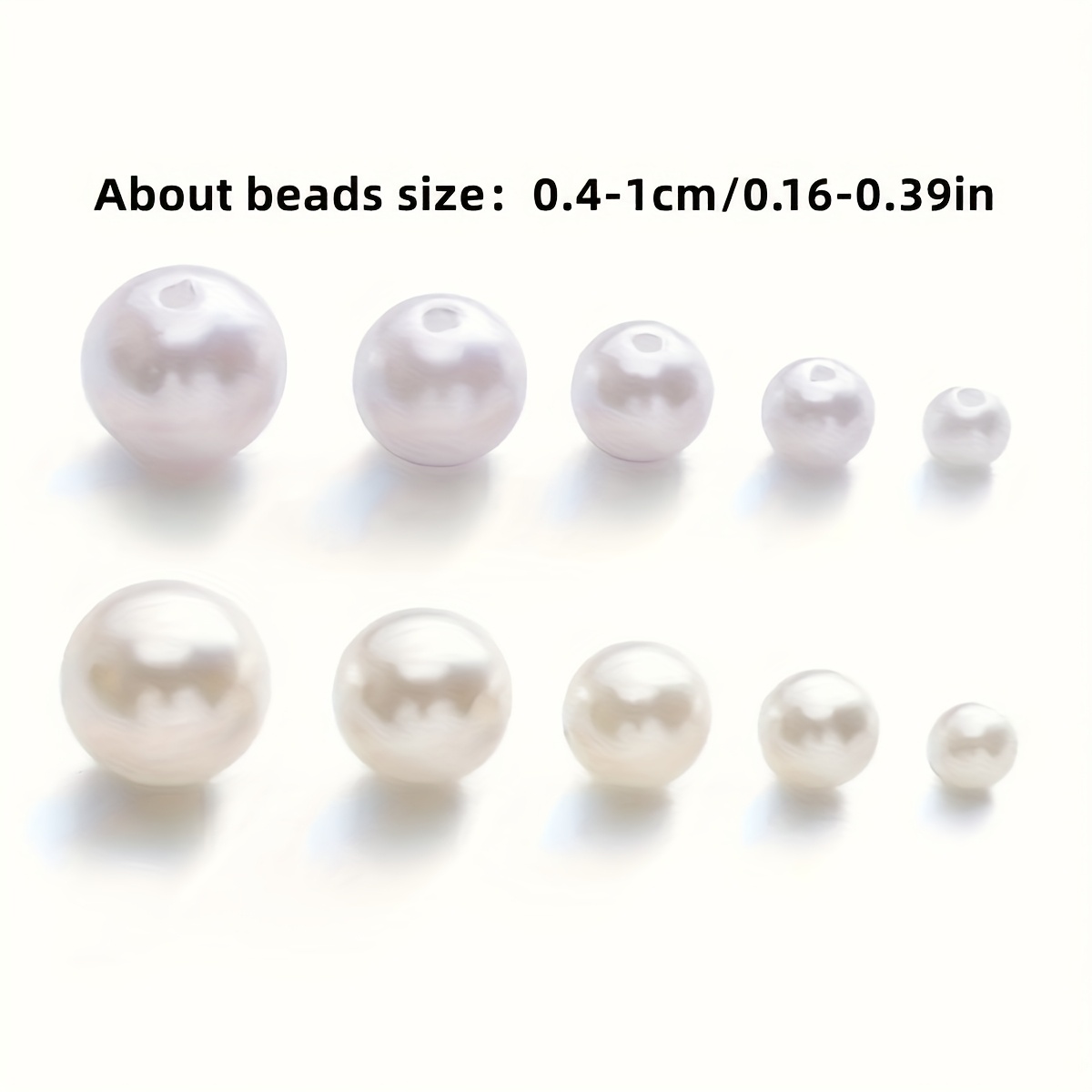 1388pcs 4/6/8/10mm  Black, whi - Fine Jewelry & Watches Photos บทวิจารณ์และราคา