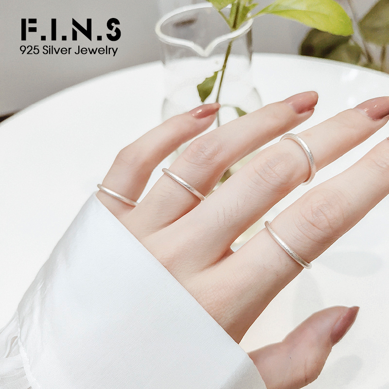 F.I.N.S Minimalist S925 Sterli - Minimalist Ring Stackable บทวิจารณ์และราคา