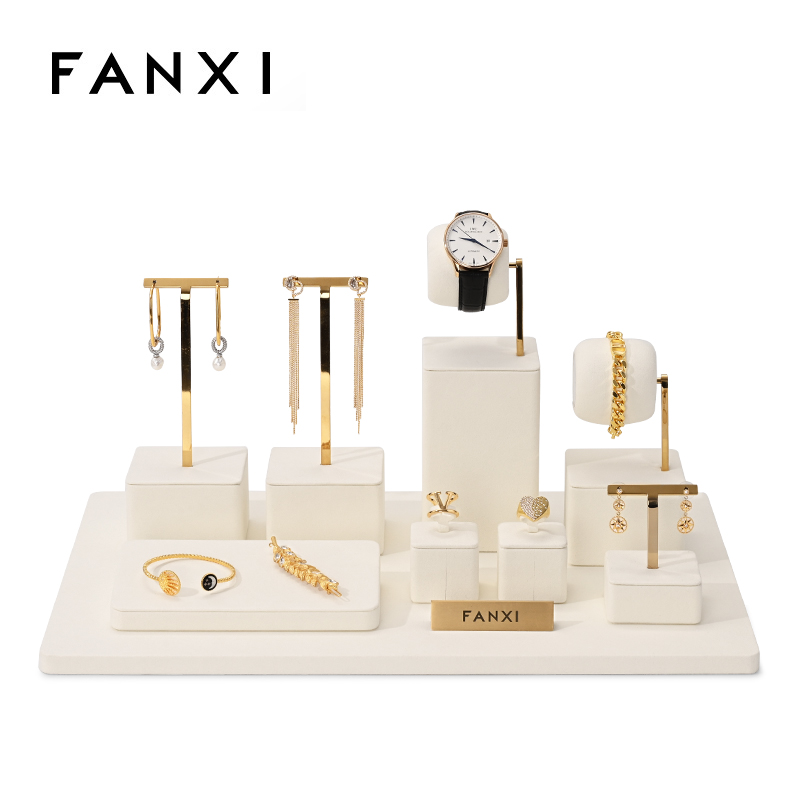 Oirlv Beige Jewelry Display Se - Jewelry Shop Watches บทวิจารณ์และราคา