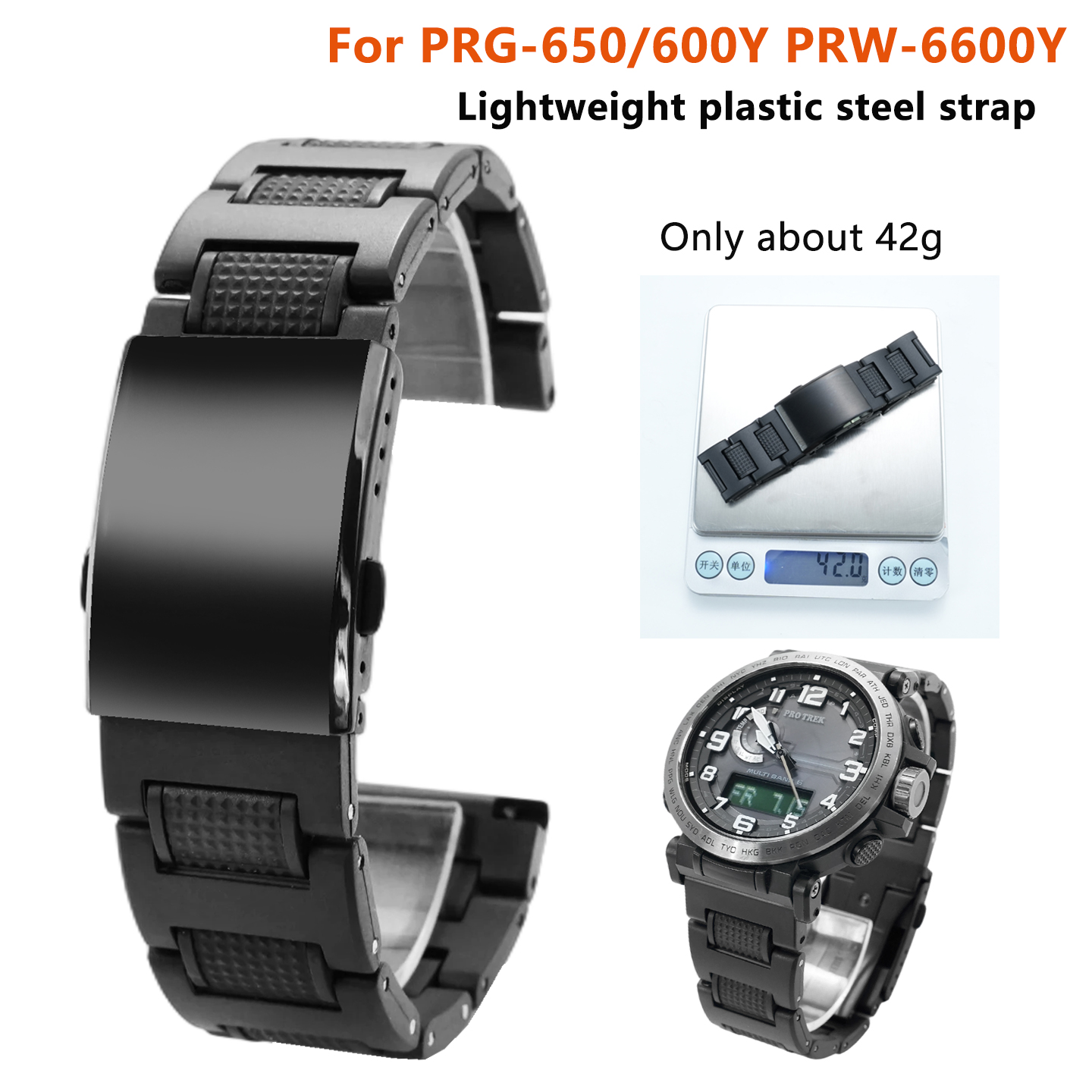 24mm strap for Casio watch RG- - Rg Watches & Jewelry Gmbh บทวิจารณ์และราคา
