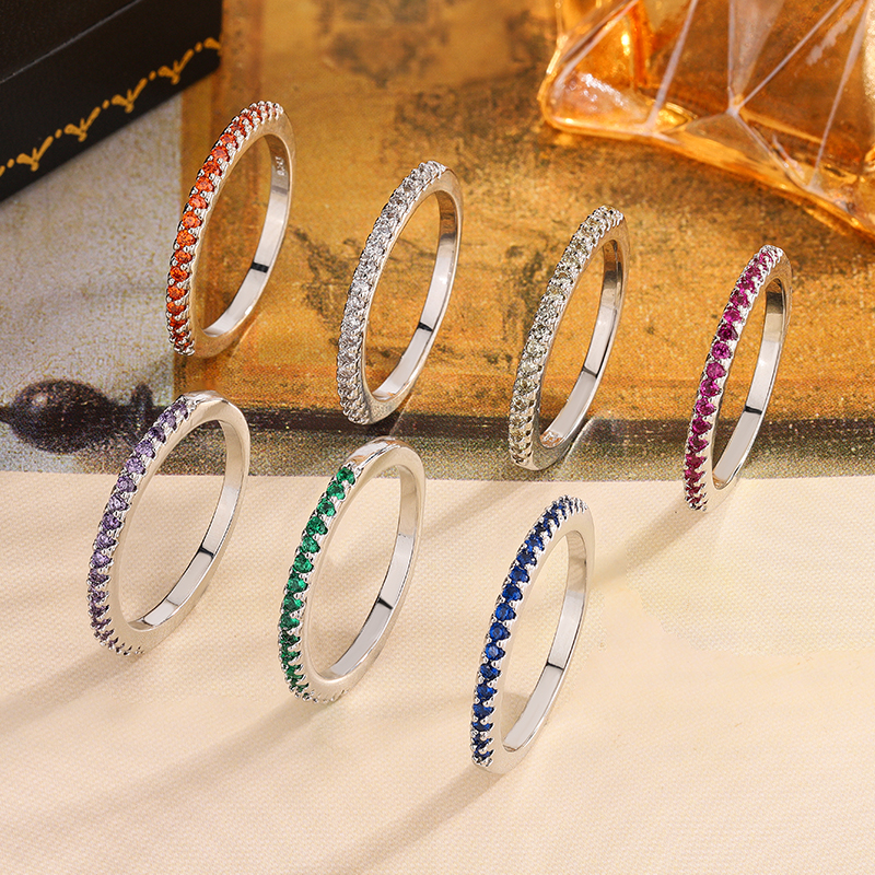925 Sterling Silver Plated Col - Statement Cocktail Ring บทวิจารณ์และราคา