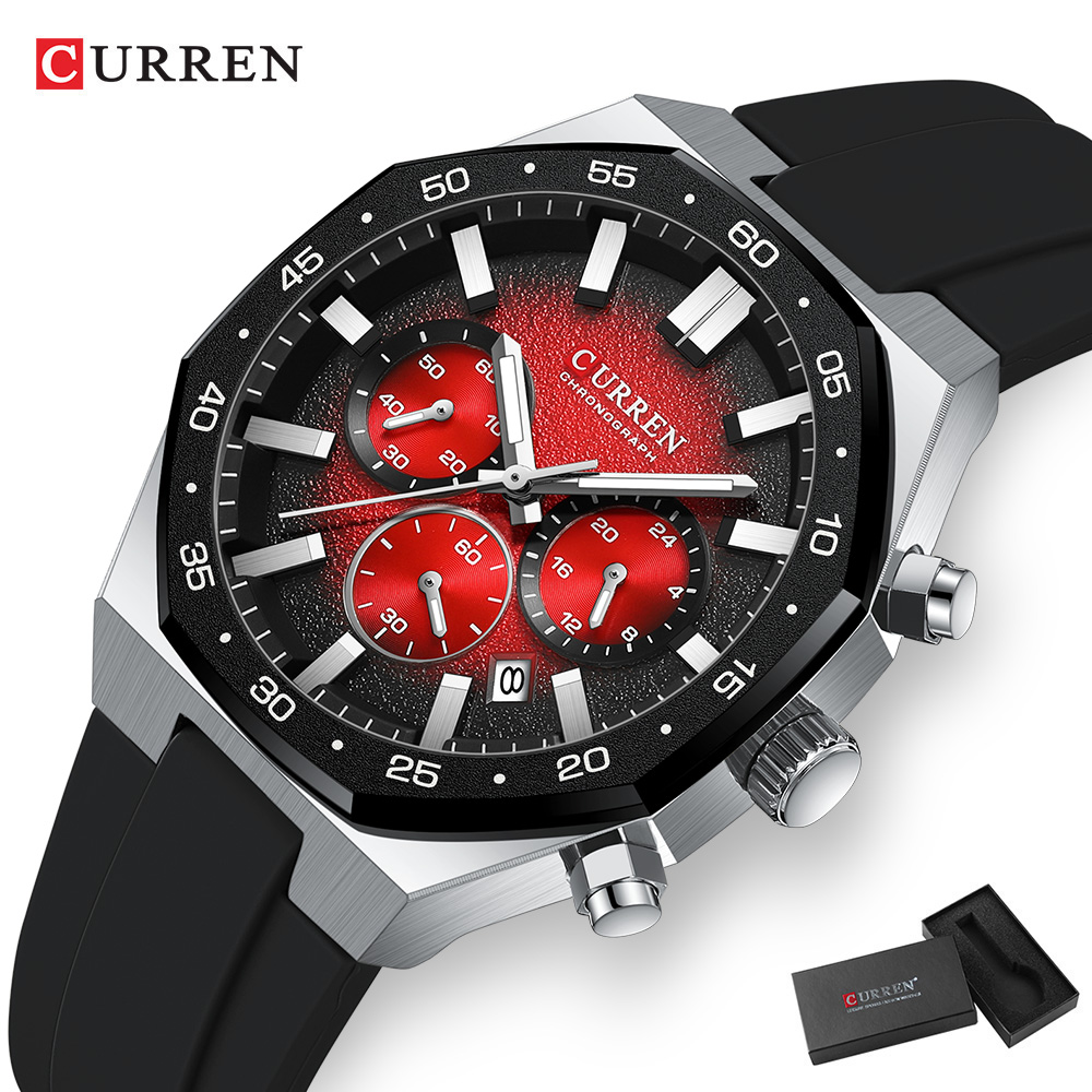 CURREN Fashion Casual Men Spor - Jewellery Watches บทวิจารณ์และราคา