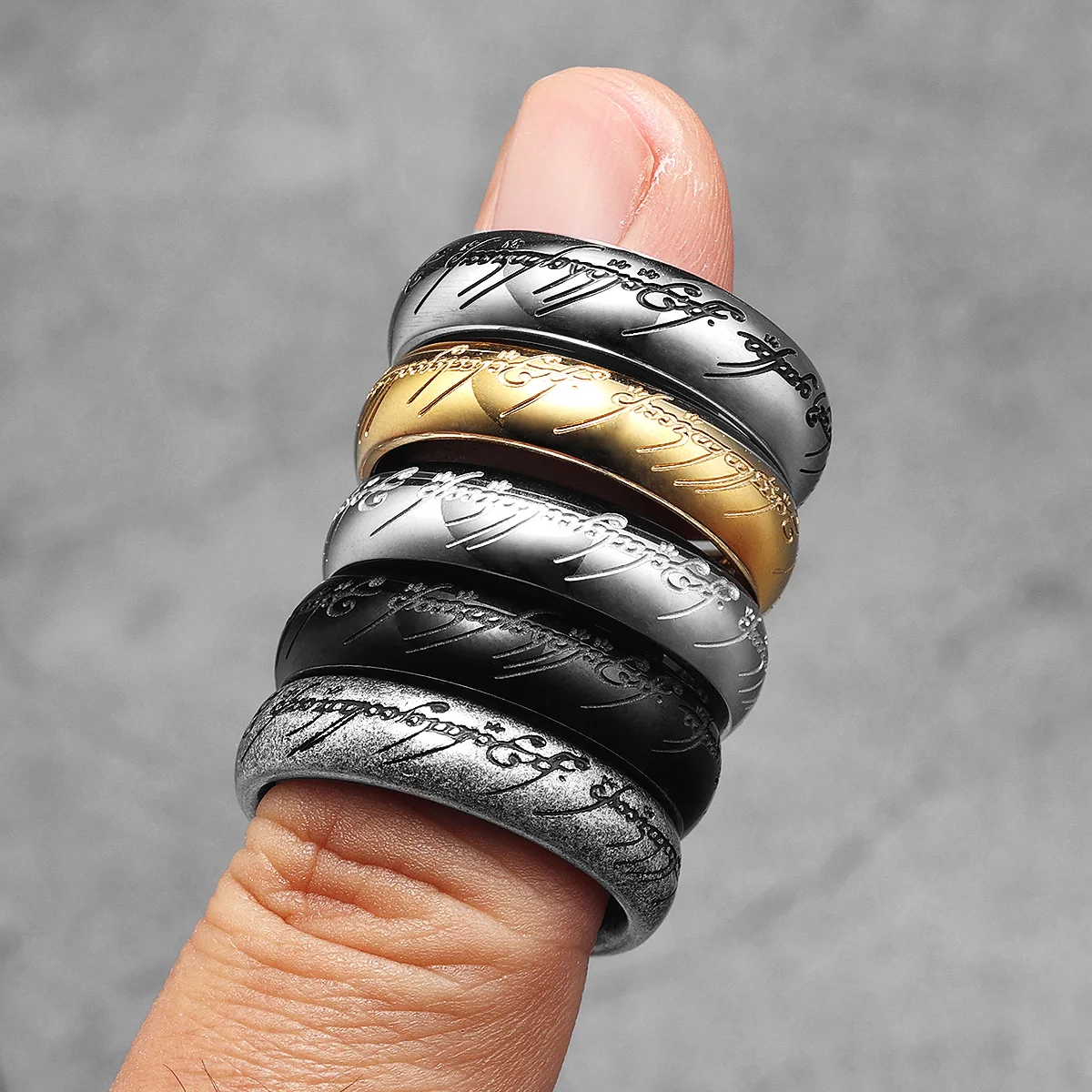 6MM Stainless Steel Exquisite  - Statement Cocktail Ring บทวิจารณ์และราคา