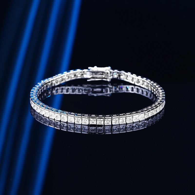 Brand Fashion Tennis bracelet  - Tennis Bracelet Cubic บทวิจารณ์และราคา