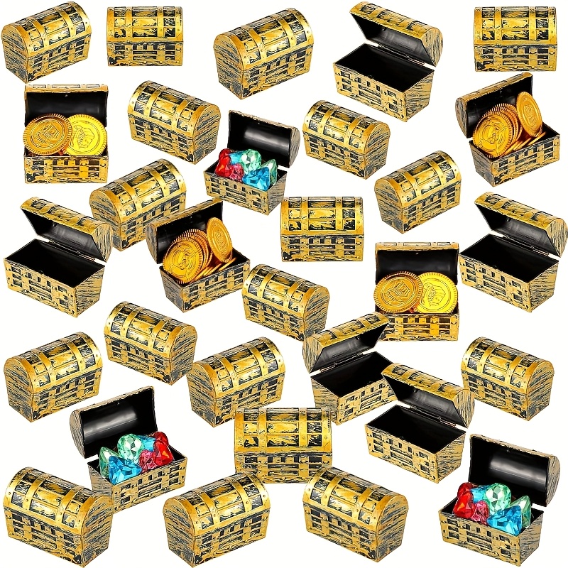 24/50pcs Halloween Pirate Trea - Jewelry & Watches Spółka Z Ograniczoną Odpowiedzialnością บทวิจารณ์และราคา
