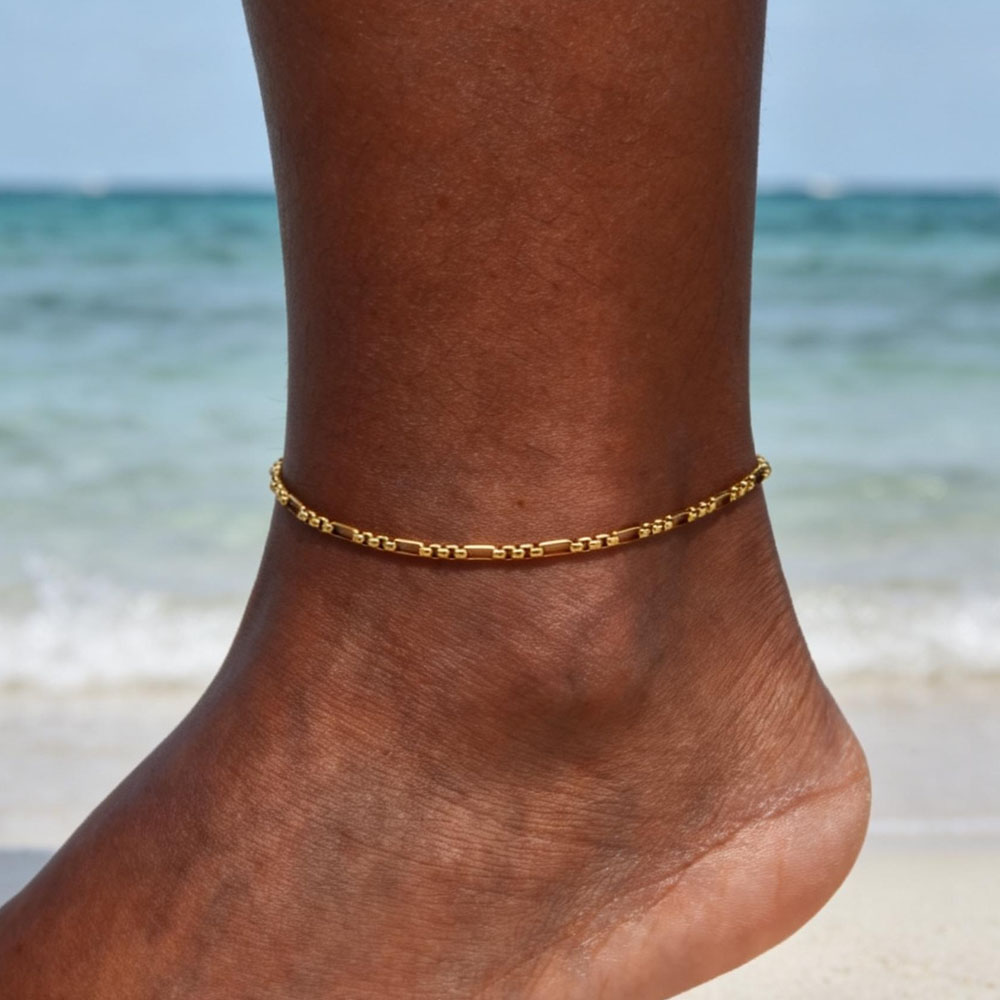Stainless Steel Women's Anklet - Jc Jewelry & Watches Photos บทวิจารณ์และราคา