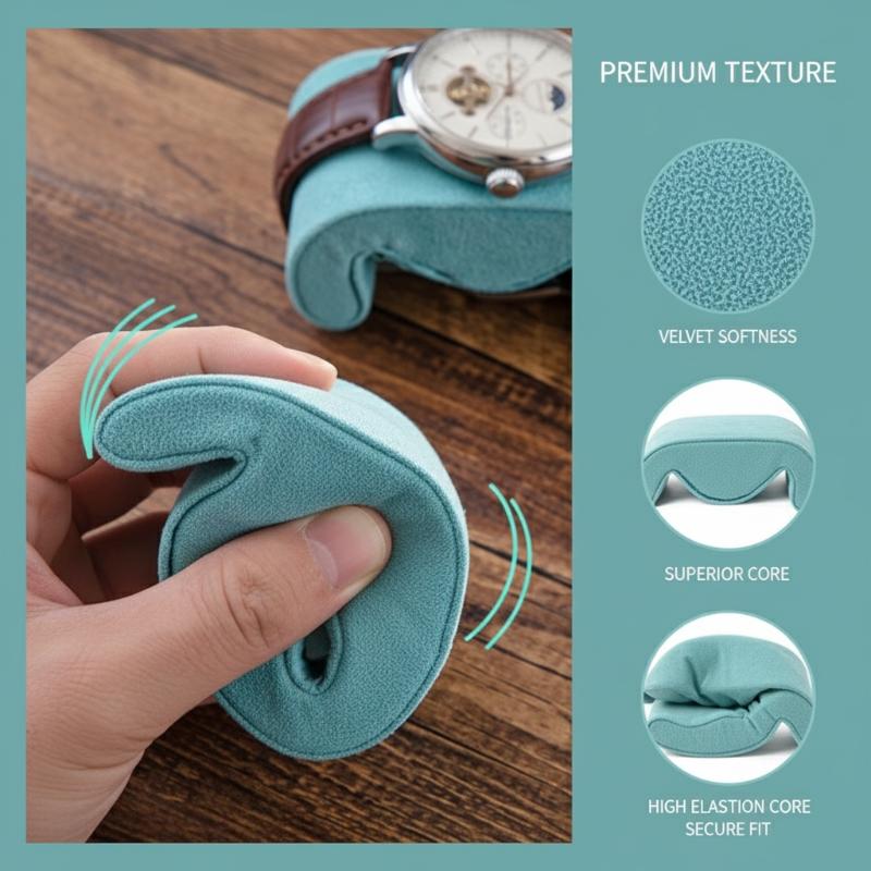 Elegant Soft Flannelette Watch - Jewelry Like Watches บทวิจารณ์และราคา