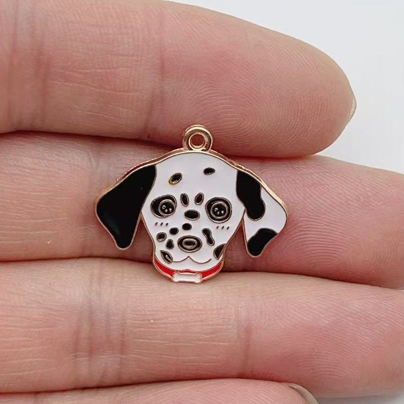 12pcs cartoon pet spotted dog  - Jewelry & Watches Spółka Z Ograniczoną Odpowiedzialnością บทวิจารณ์และราคา
