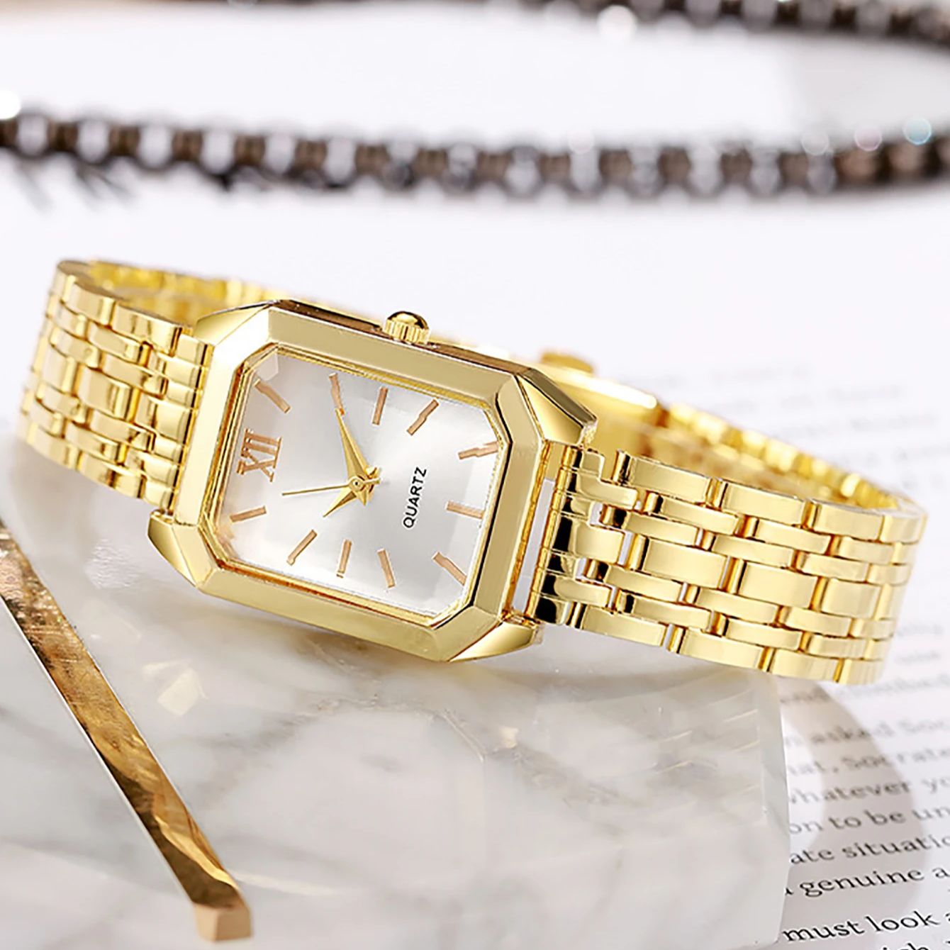 The lady's compact quartz watc - Jewelry Like Watches บทวิจารณ์และราคา
