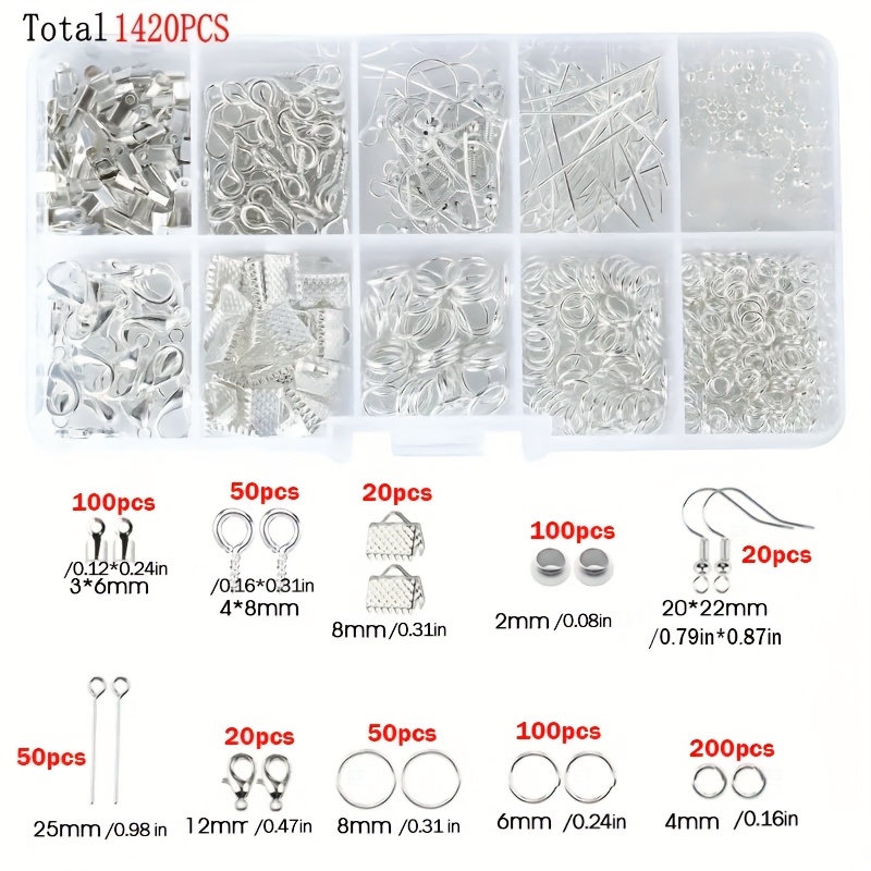 1420pcs 1box Jewelry Findings  - Fine Jewelry & Watches Photos บทวิจารณ์และราคา